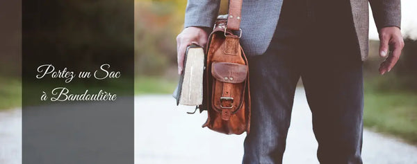 porter un sac à bandoulière