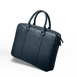 Porte-Document Femme <br/> Le Cuir Bleu